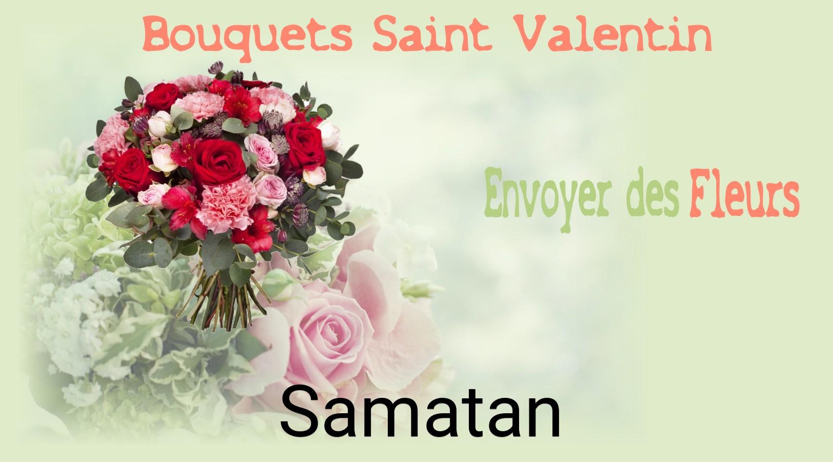 Roses de Saint-Valentin livrées à Samatan